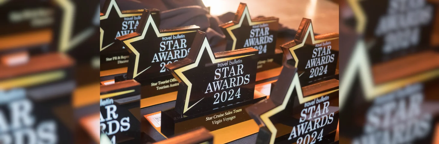 Star Awards 2024 trophies.